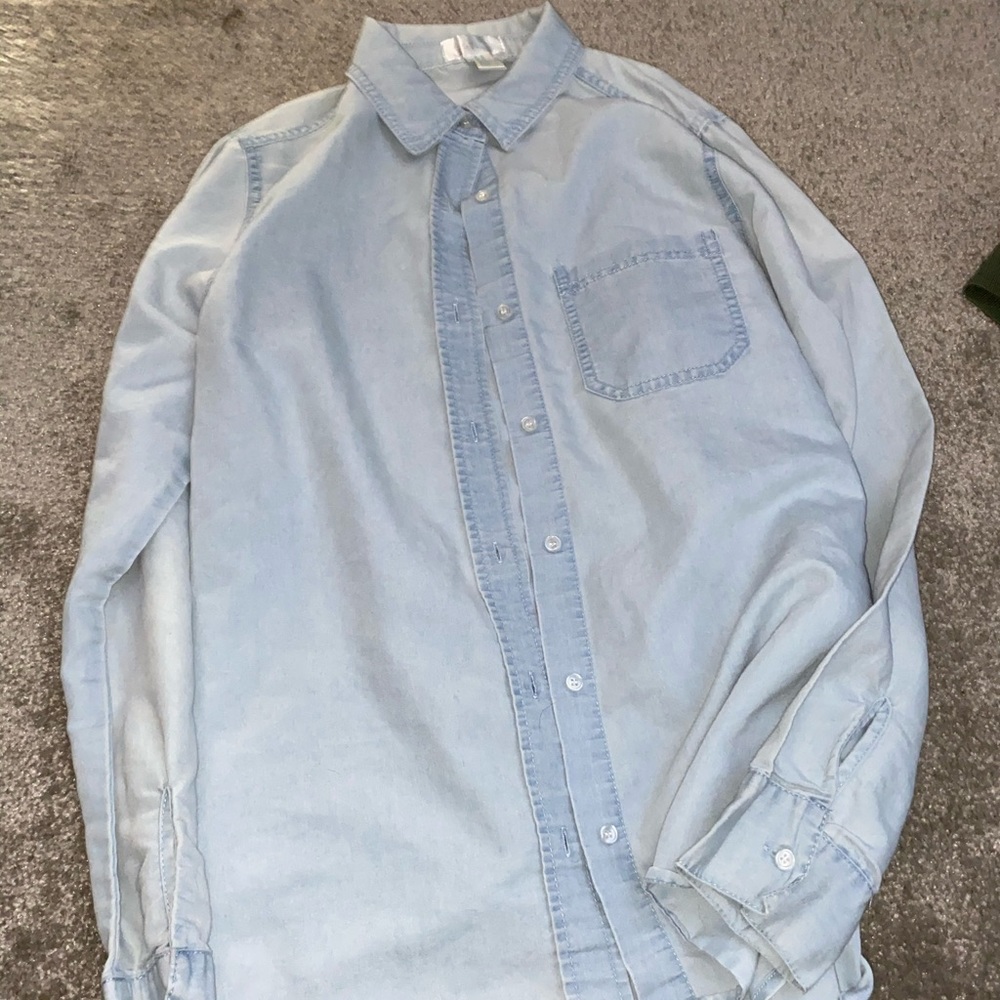 Light denim color Button Down